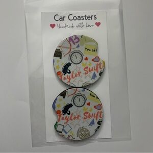 Taylor Swift Inspired Car Coasters